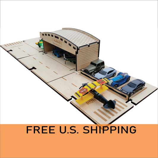 Airport Building Kit DIY Matchbox Hot wheels Toy