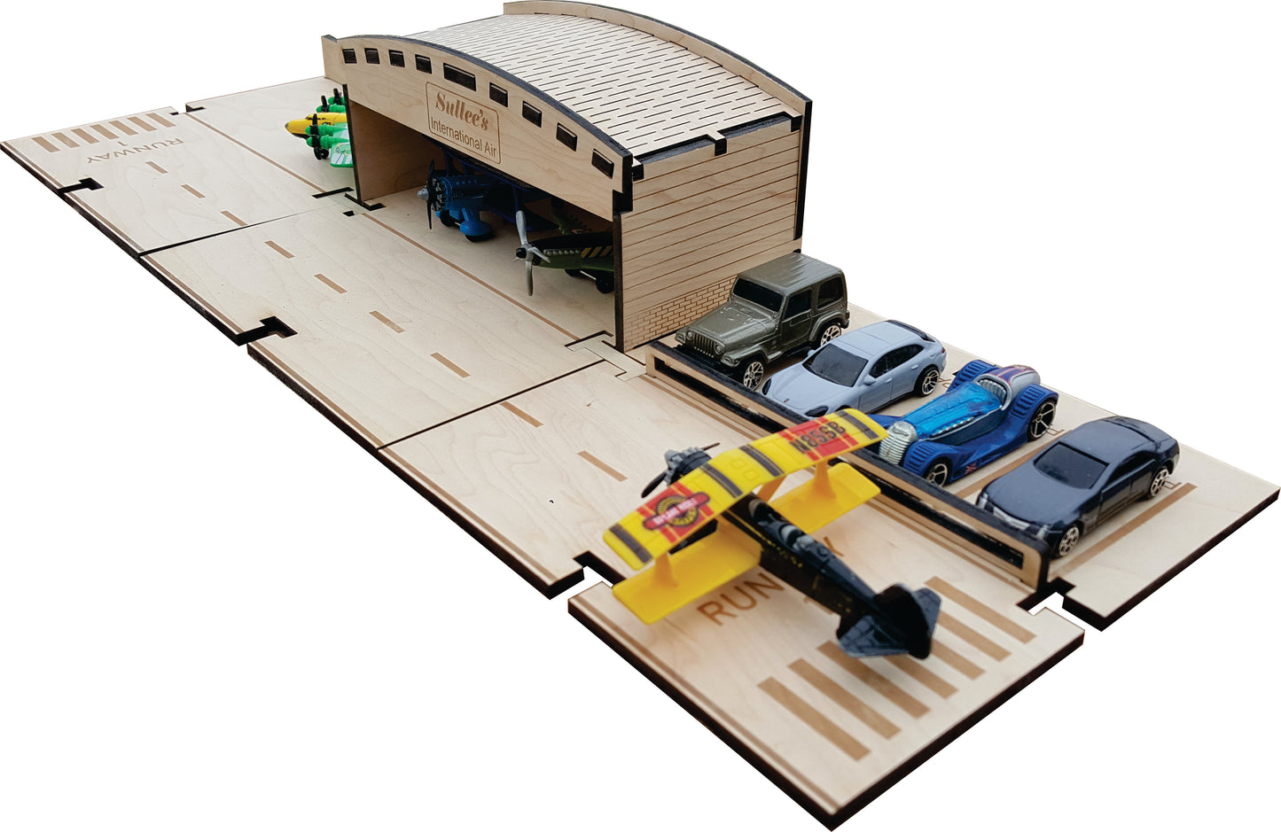 Airport Building Kit DIY Matchbox Hot wheels Toy