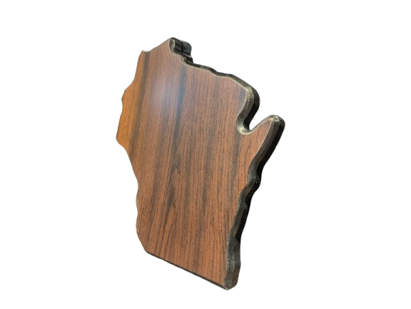 Wisconsin Shaped Plaque