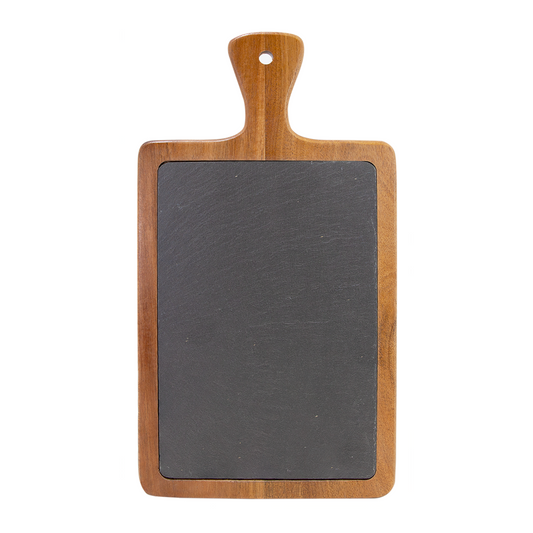 Acacia Wood/Slate Cutting Board