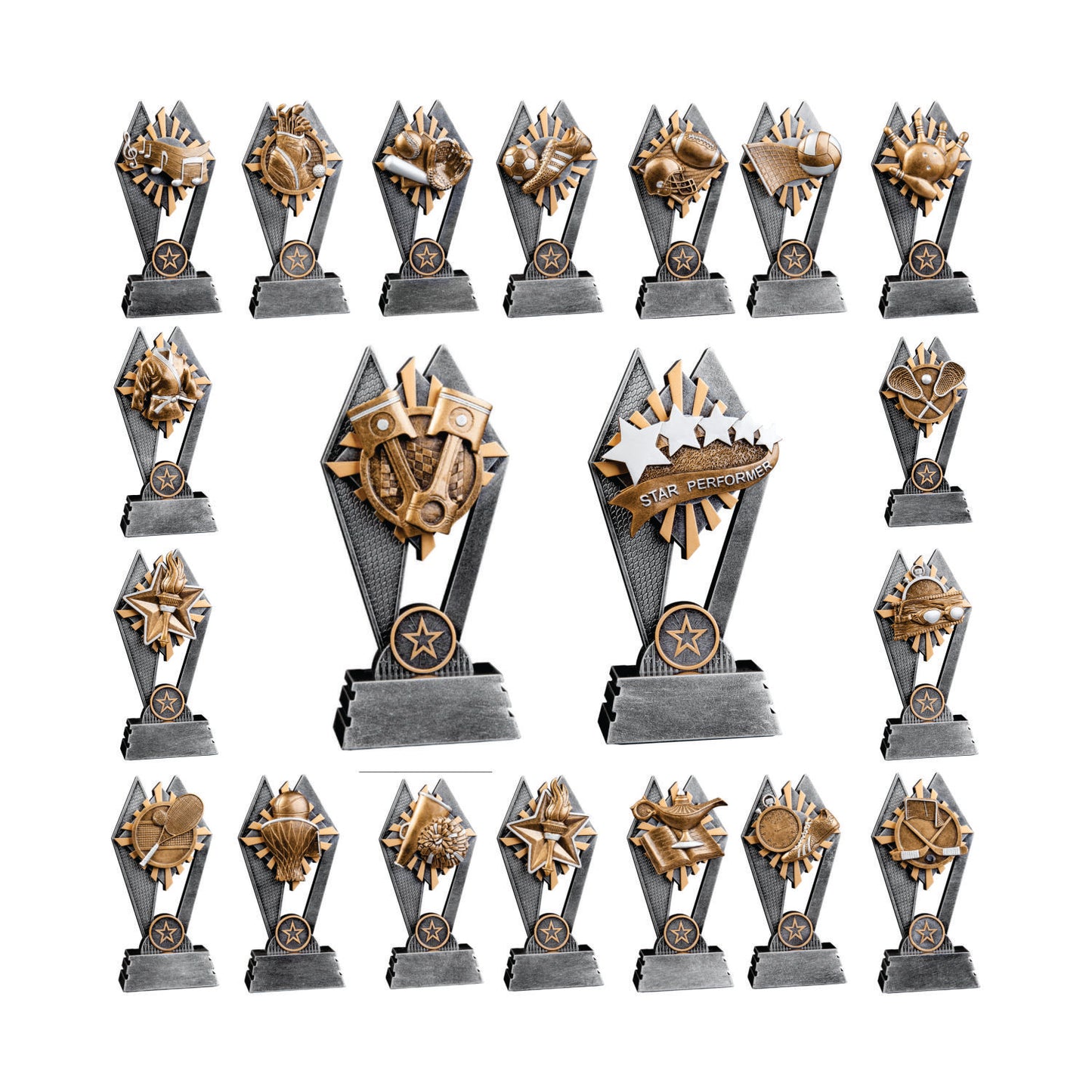 Sun Ray Resin Award Collection