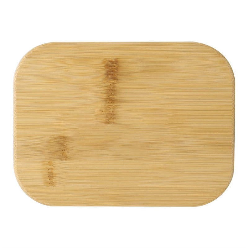 Rectangle Glass Container with Bamboo Lid